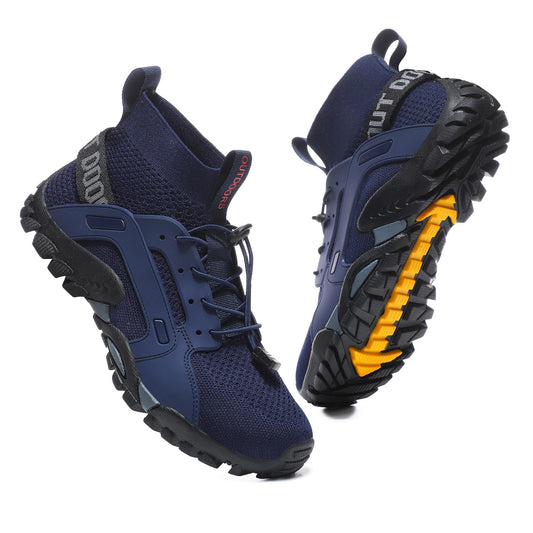 Outdoor Mountaineering Shoes Men's Large Size Hiking Shoes Outdoor Leisure Sports Mountain Hiking Fishing Sets Foot Wading Shoes
