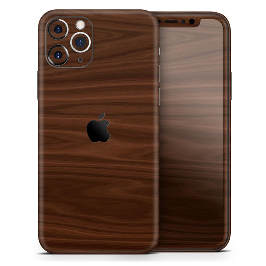 Dark Brown Wood Grain - Skin-Kit συμβατό με το Apple iPhone 13,